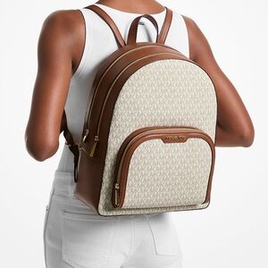 Michael Kors Jaycee Large Logo Backpack